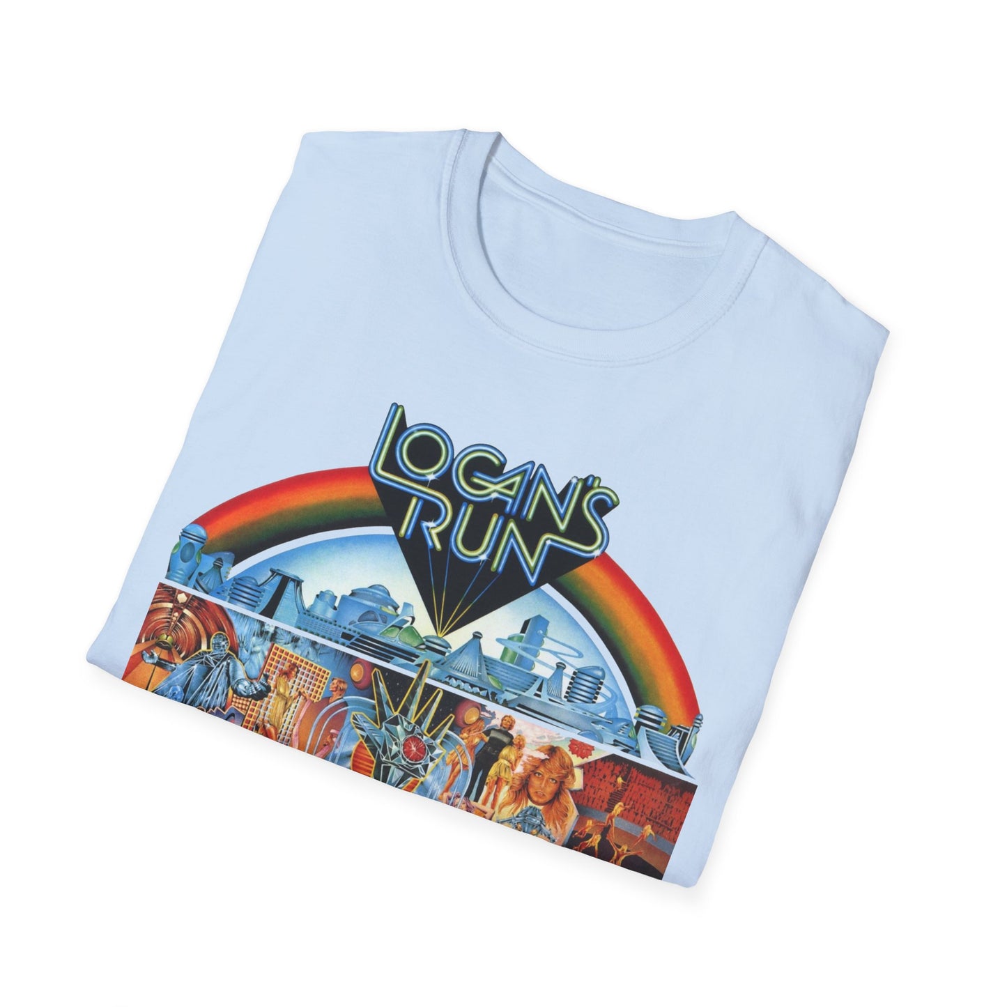 logan's run movie poster tshirt