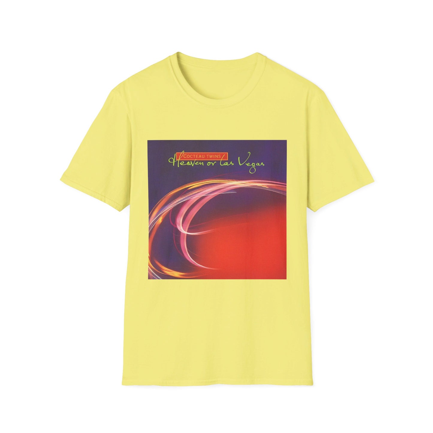 cocteau twins 1990 heaven or las vegas album tshirt