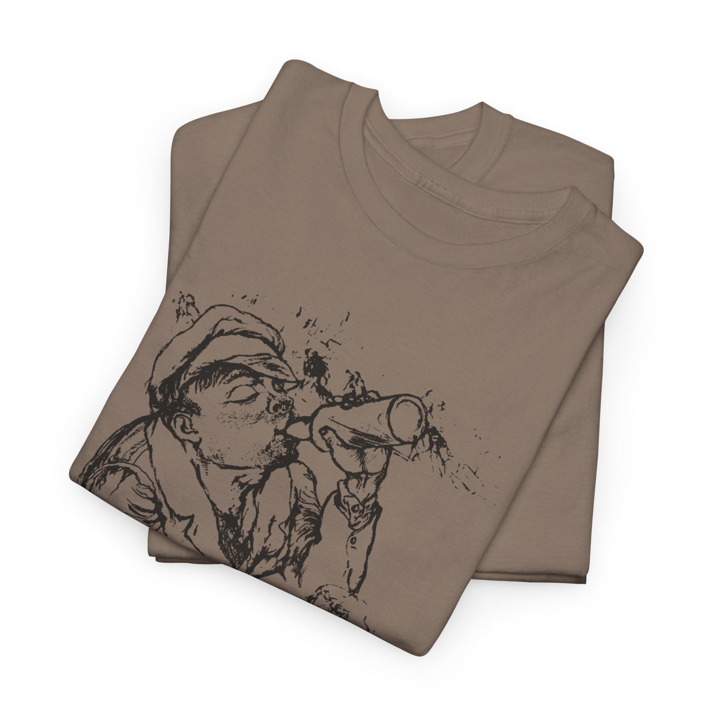 george grosz wodkadrinker and stickmen 1950 illustration tshirt