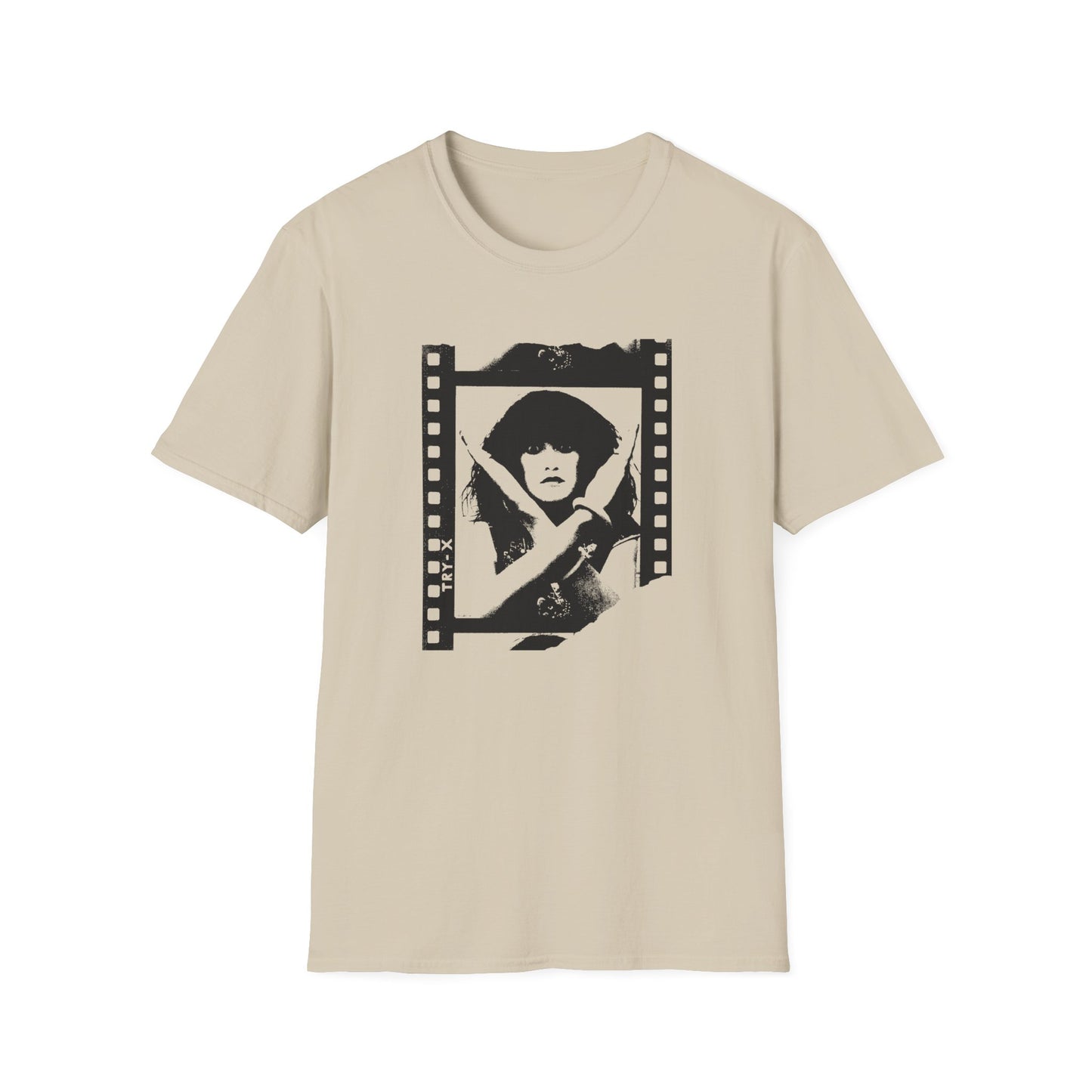 exene cervenka of x film negative photo tshirt