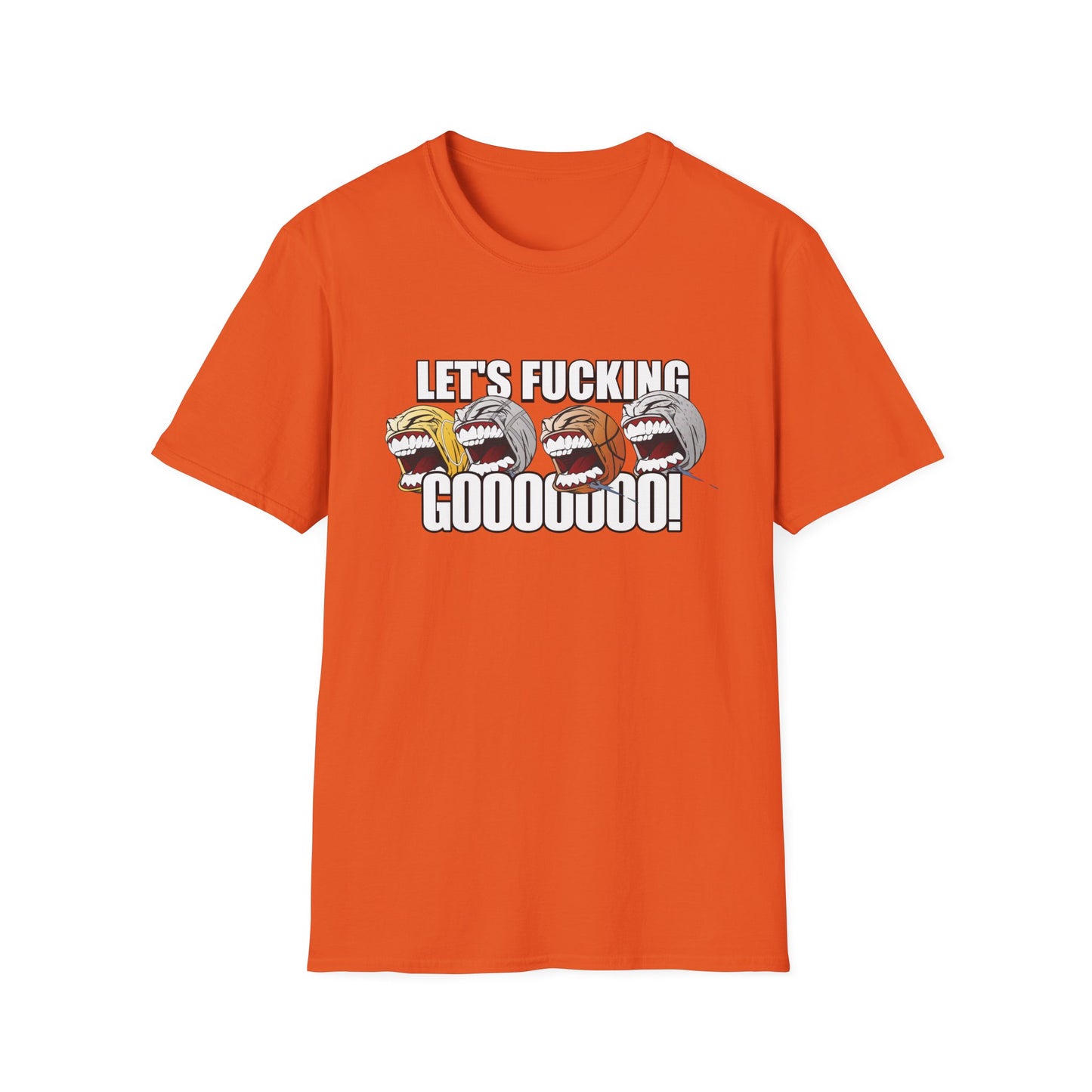 let's fucking go balls tshirt