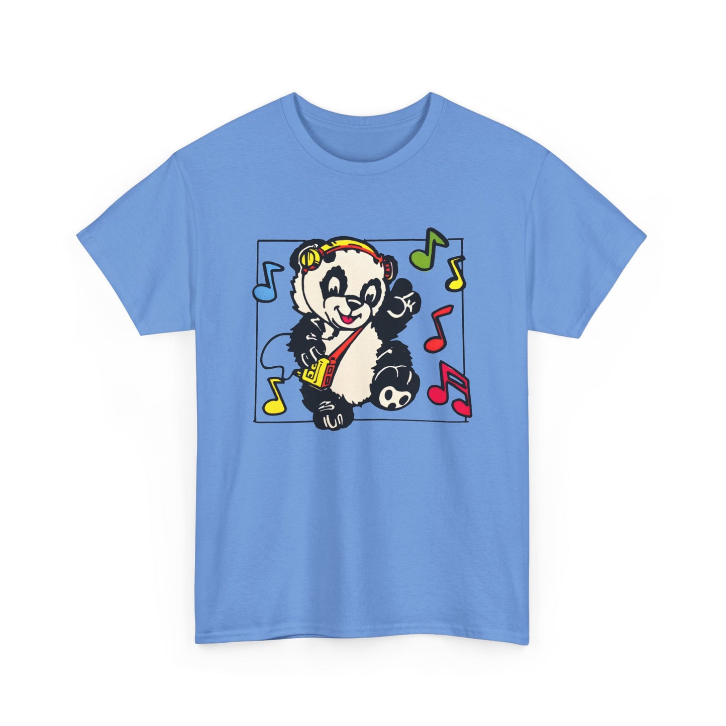 vintage 1980s dancing panda graphic reproduction tshirt