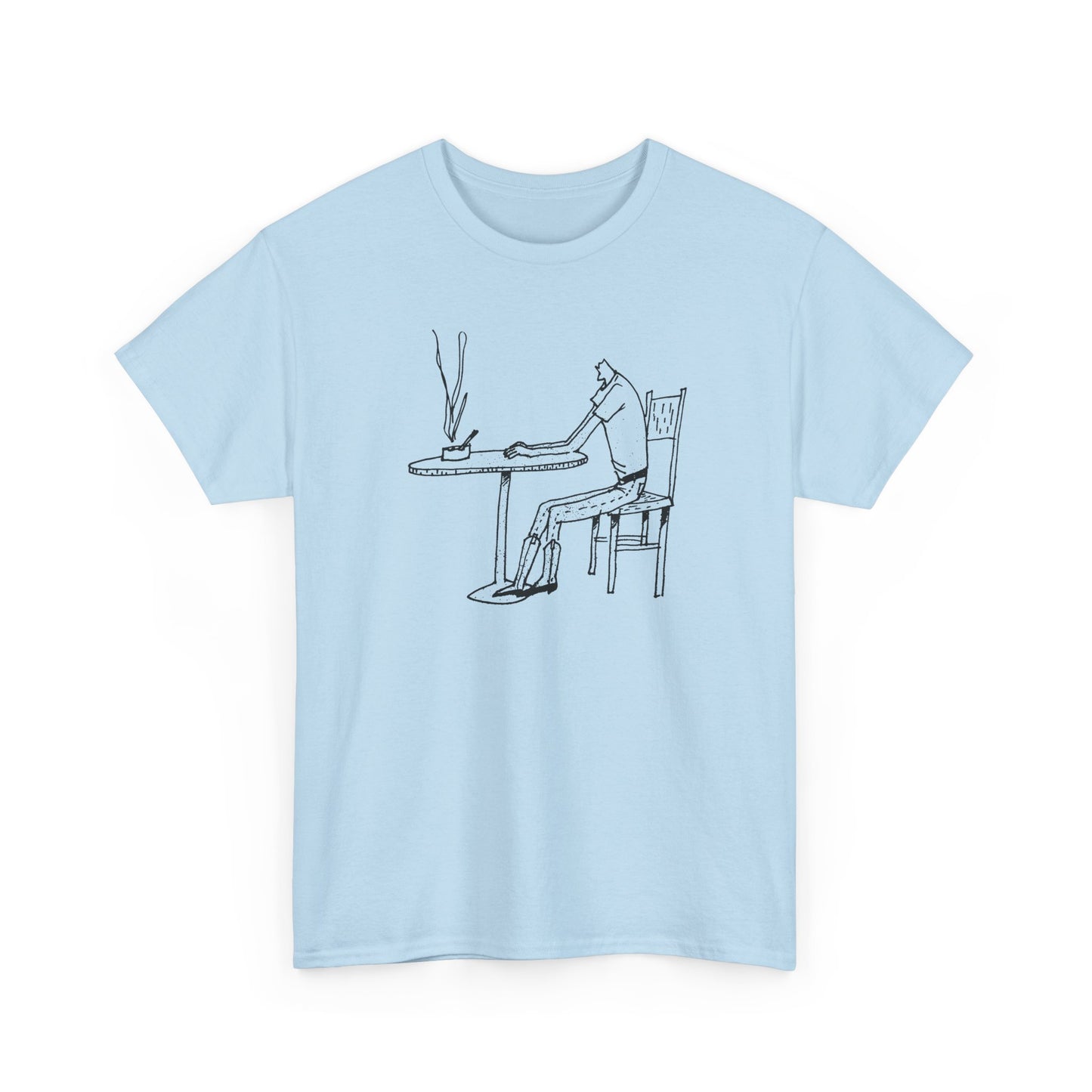 original drawing from microwave oven by kkidss music video tshirt