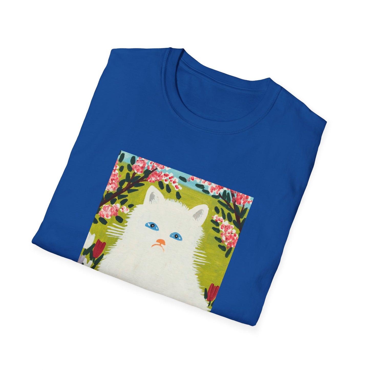 maud lewis canadian folk artist white cat tshirt