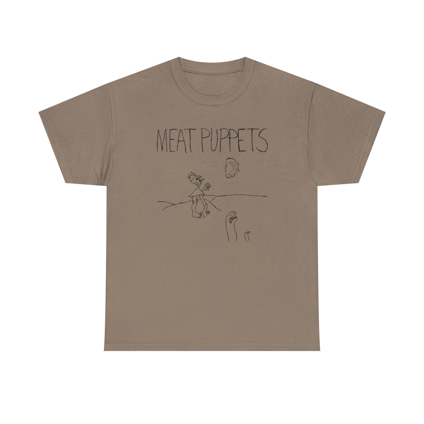 1985 meat puppets album in a car album cover tshirt