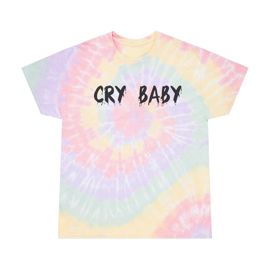 cry baby tie dye tee