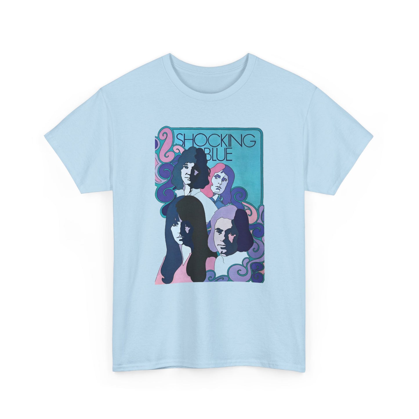 1960s dutch band shocking blue poster tshirt