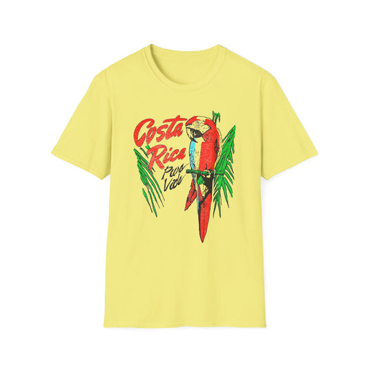 vintage costa rica pura vida pure life reproduction tshirt