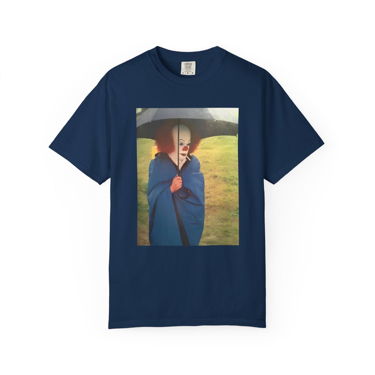 tim curry on it set smoking cigarette tshirt on comfort colors