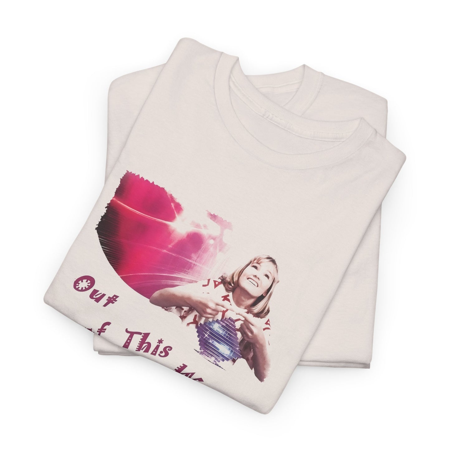 out of this world american sci fi fantasy sit com tv series tshirt