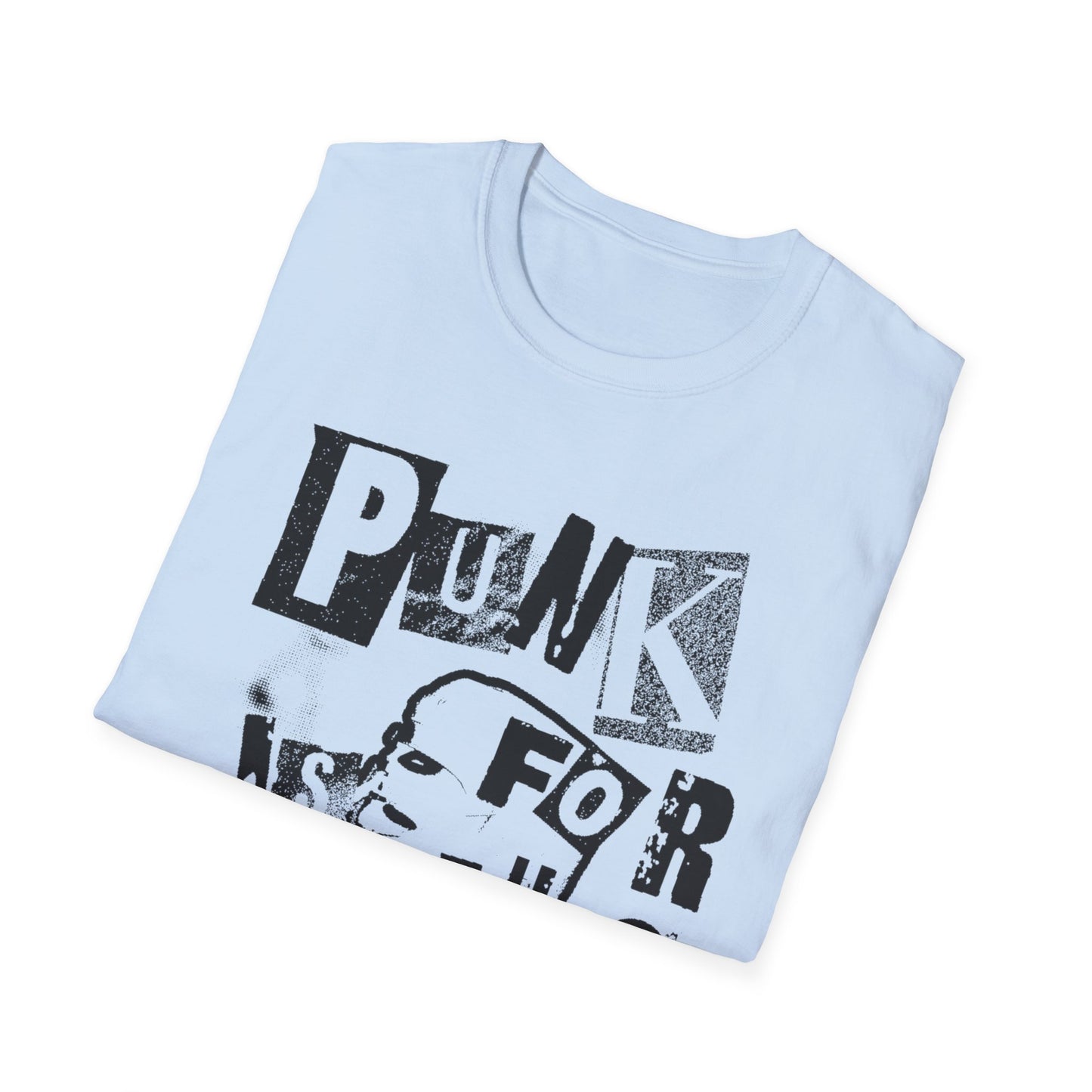 punk is for sure dead spray spaint style tshirt