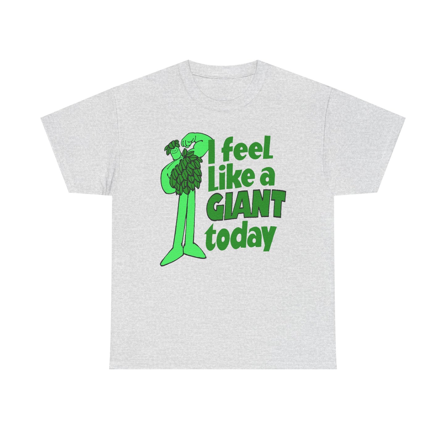 vintage green giant i feel like a giant today tshirt