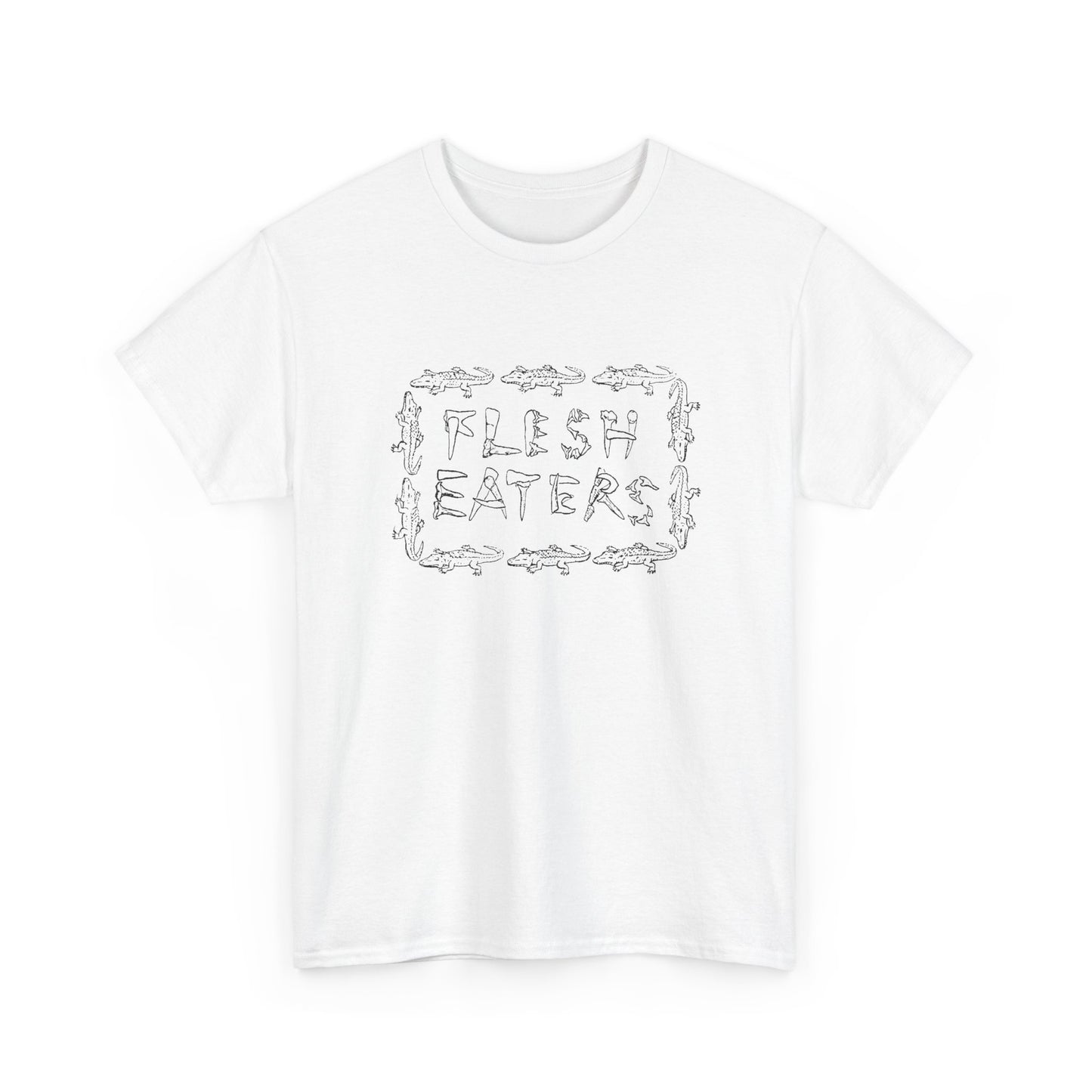flesh eaters california punk band tshirt