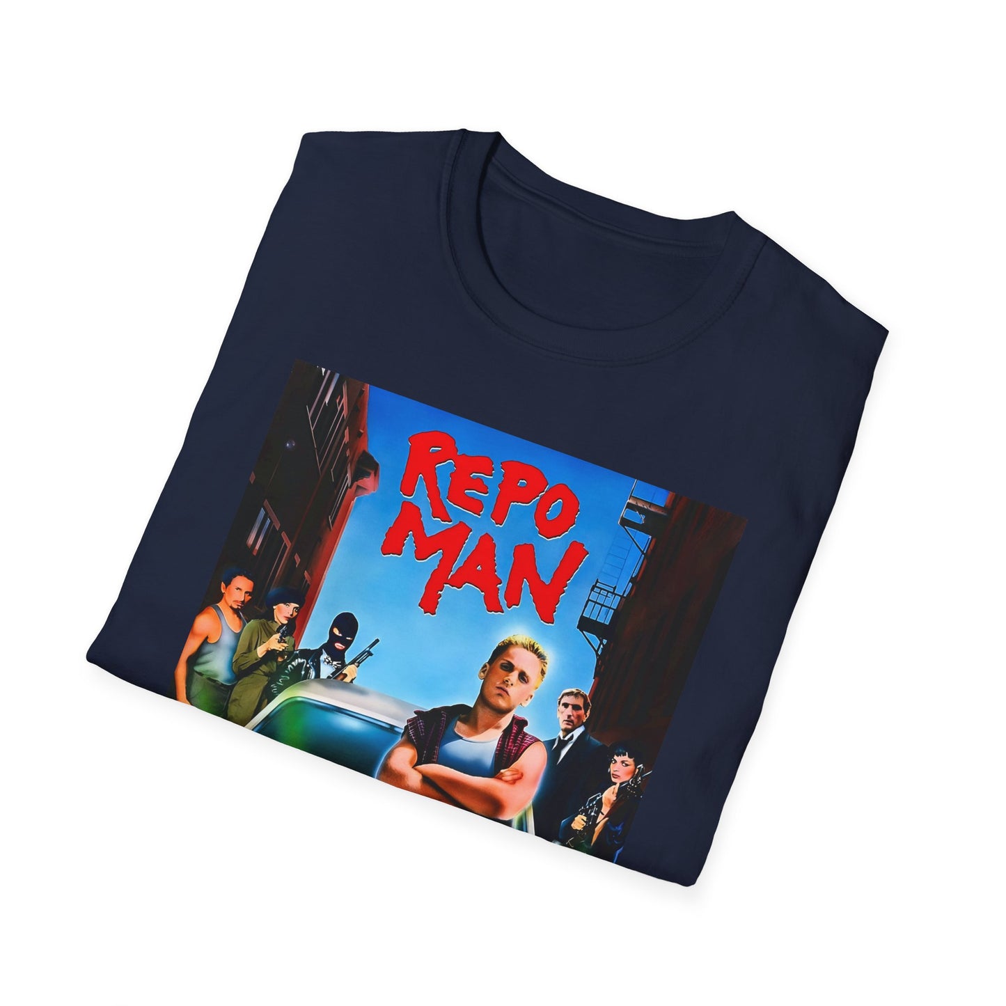 1984 repo man movie poster tshirt