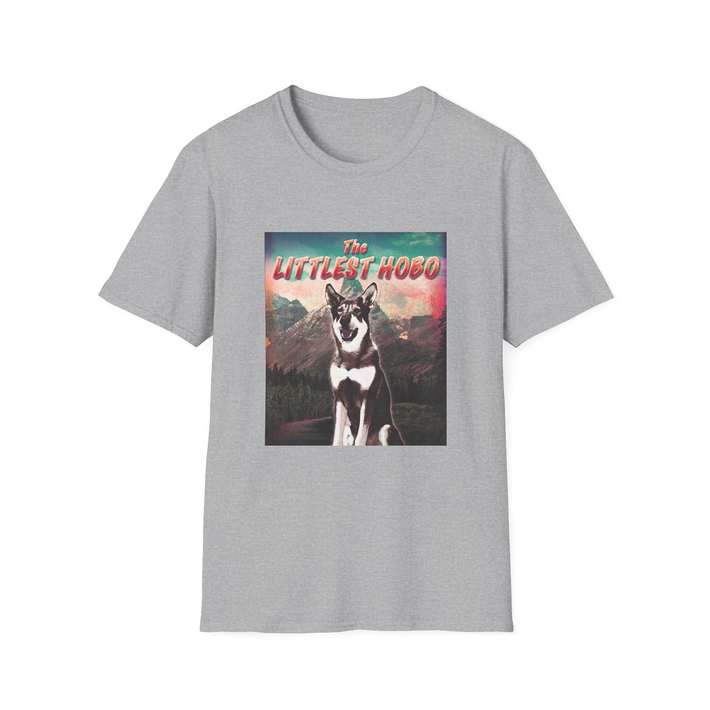 the littlest hobo canadian tv show vintage style tshirt