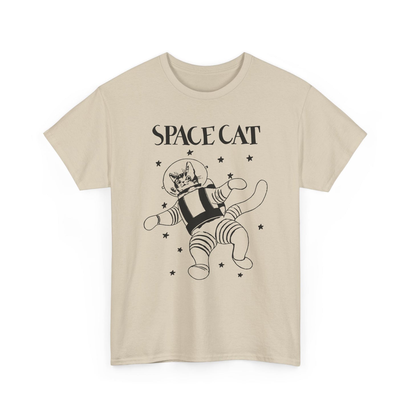 1952 space cat book cover reproduction edit tshirt