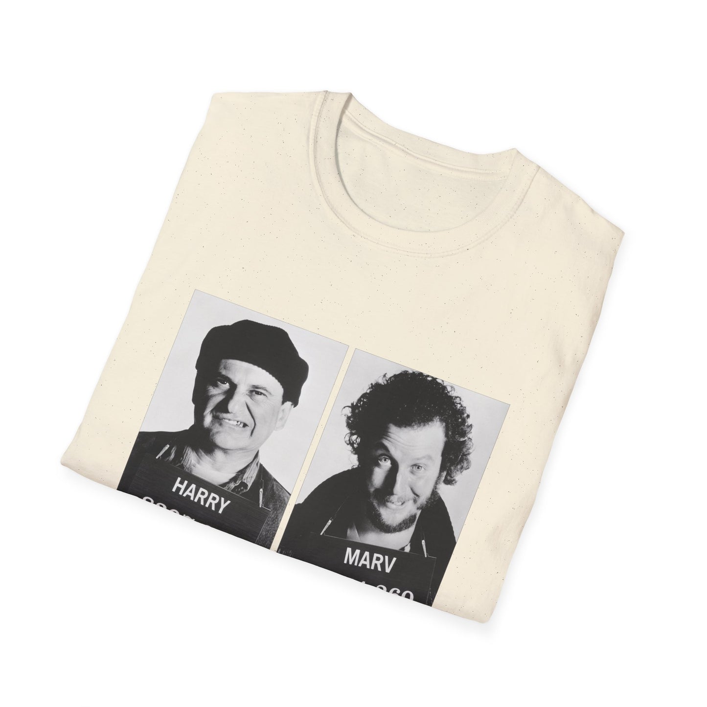 harry and marv mugshot christmas tshirt