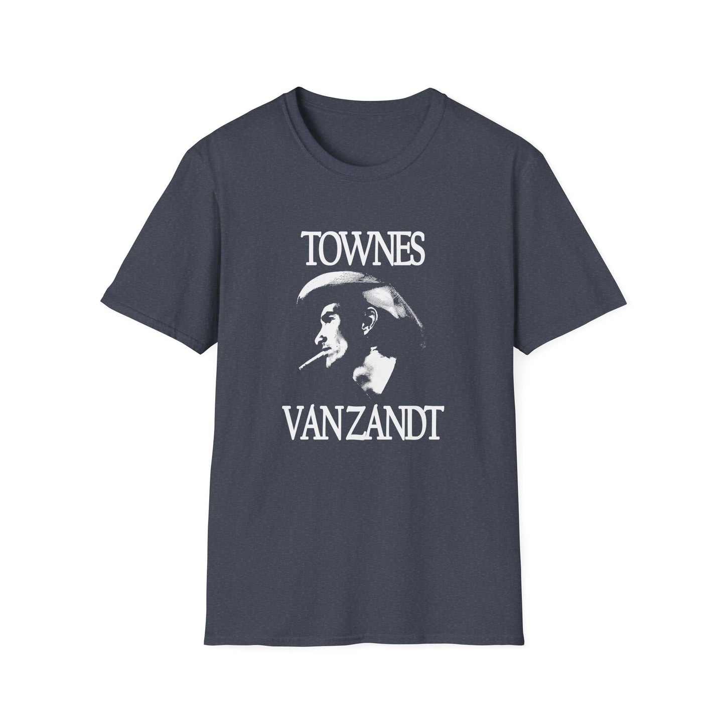 townes van zandt stencil fan art tshirt