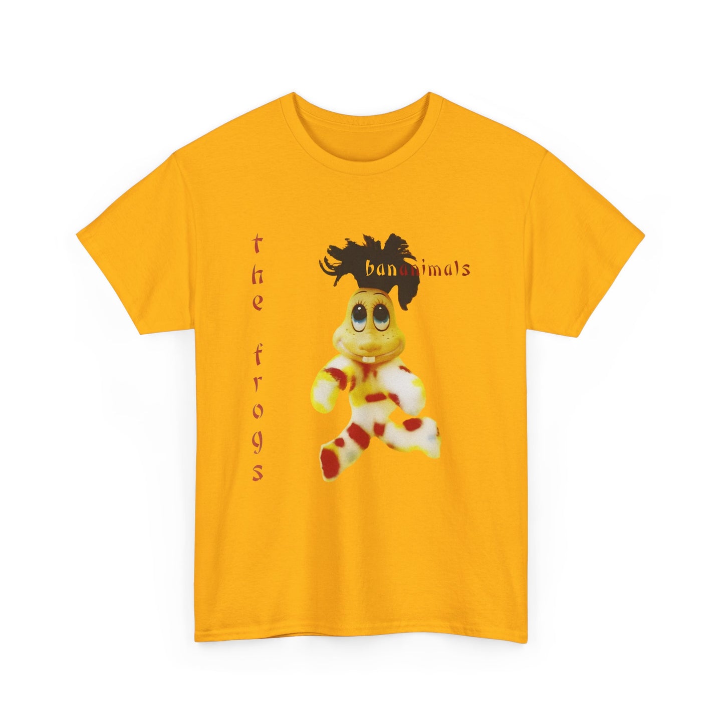1999 bananimals by the frogs album cover tshirt