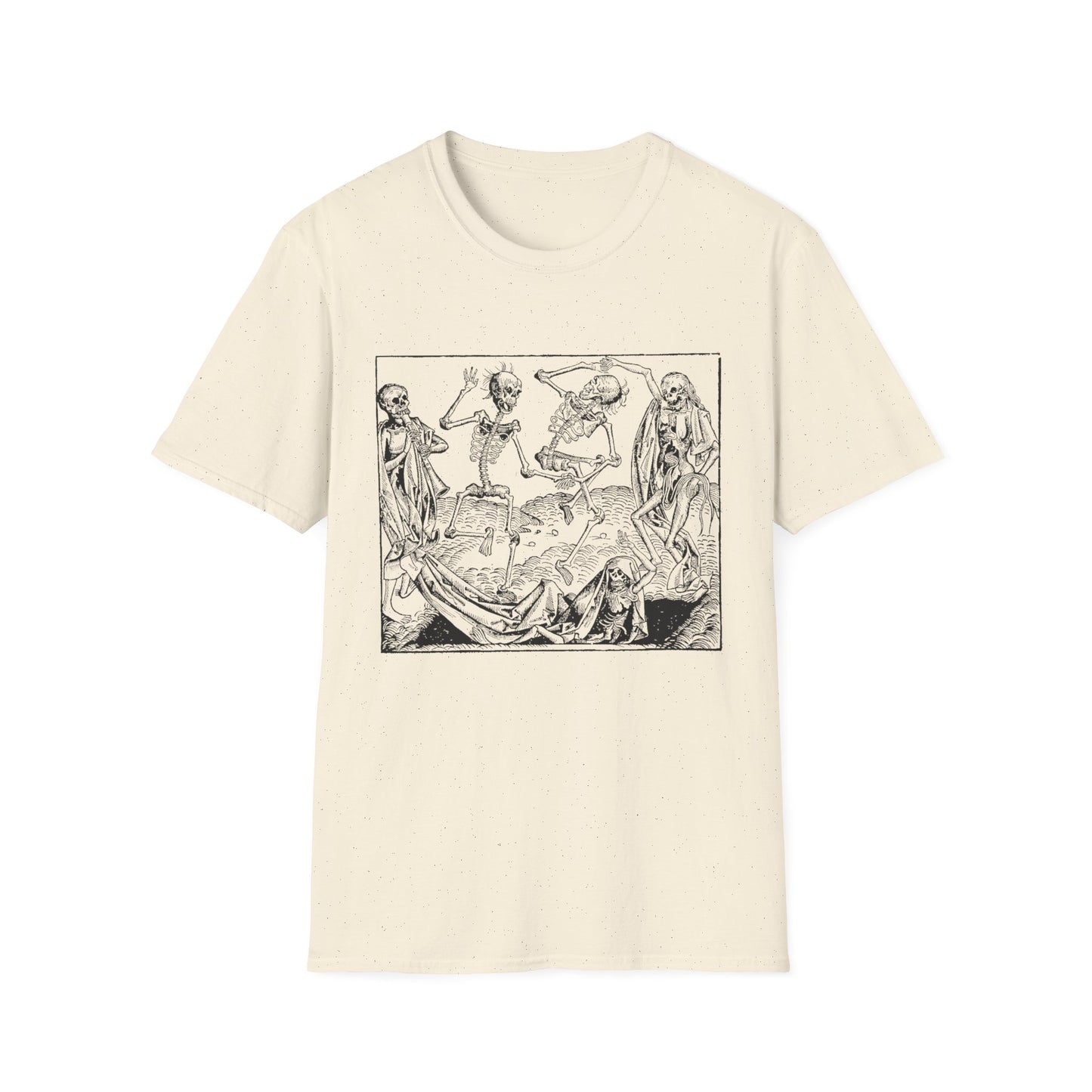1493 michael wolgemut's dance of death tshirt