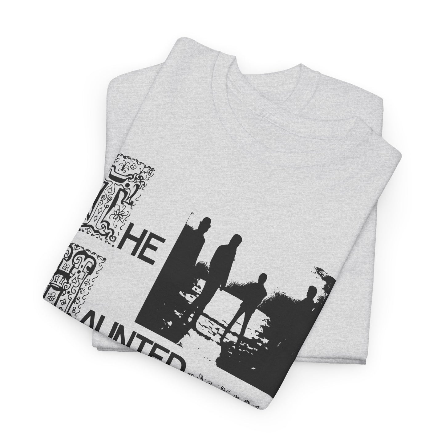 1967 debut album by montreal garage rock band the haunted stretched graphic tshirt