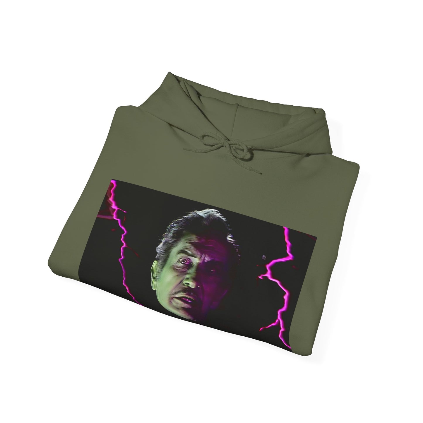 the hilarious house of frightenstein vincent price opening monologue on a unisex heavy blend hooded sweatshirt