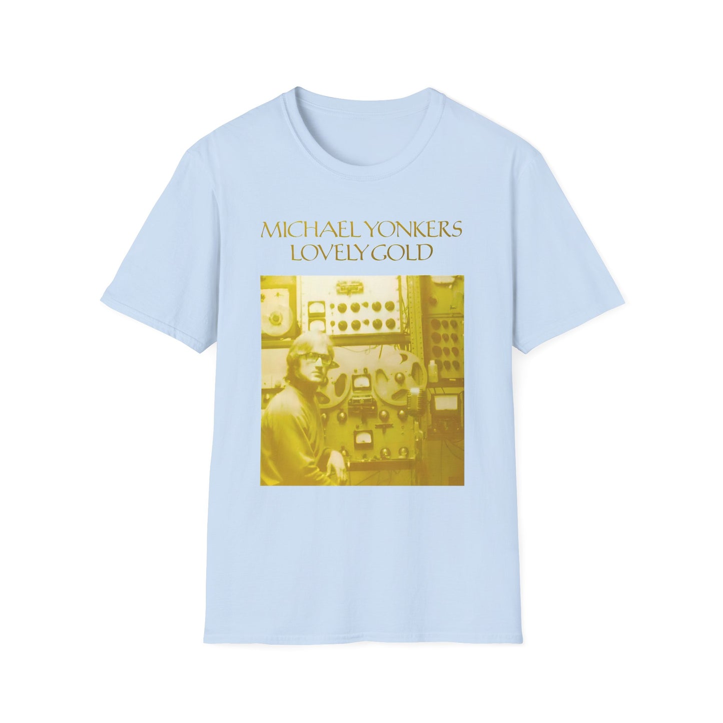 michael yonkers lovely gold album tshirt