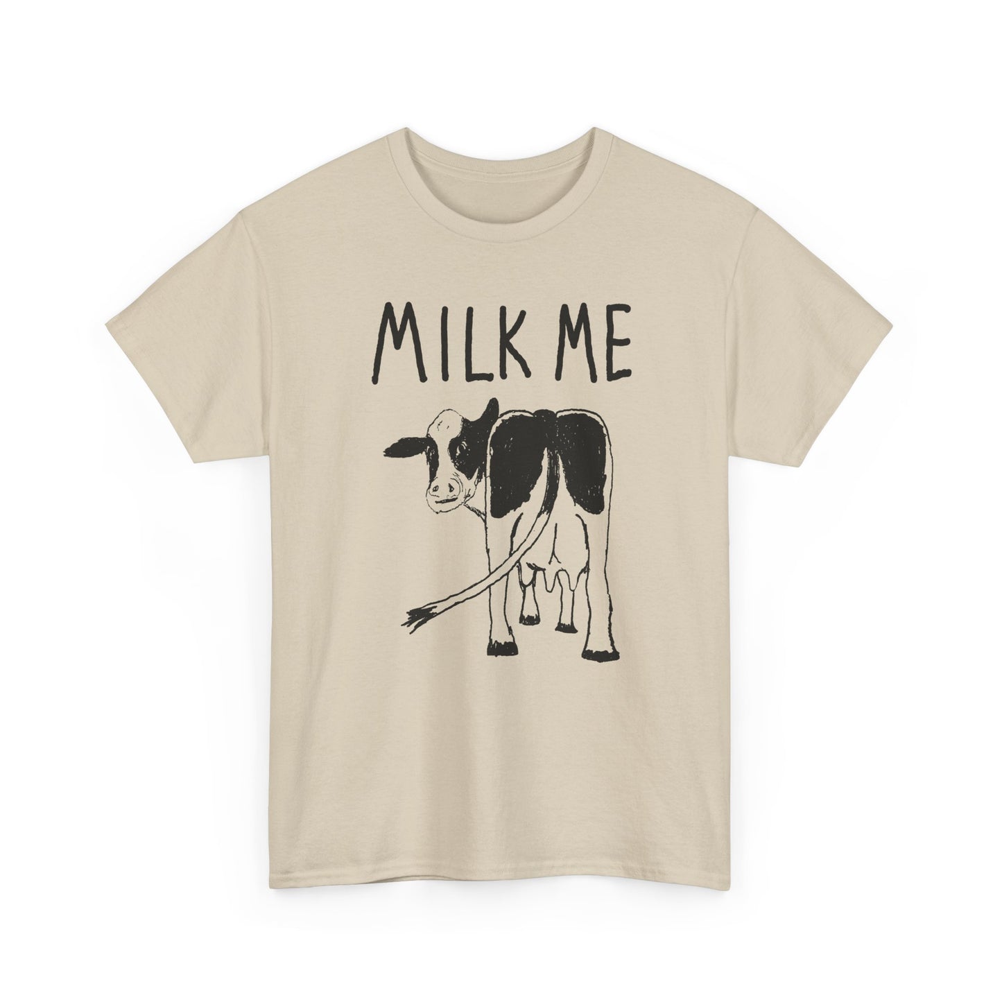 original drawing milk me cow tshirt