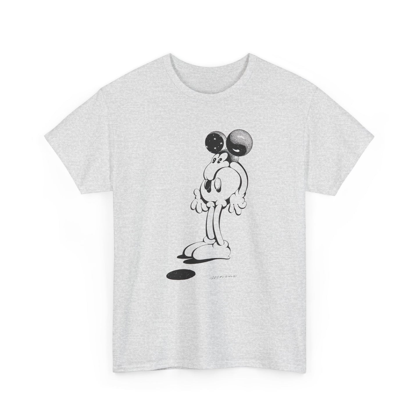 1968 illustration victor moscoso's cosmic mickey tshirt