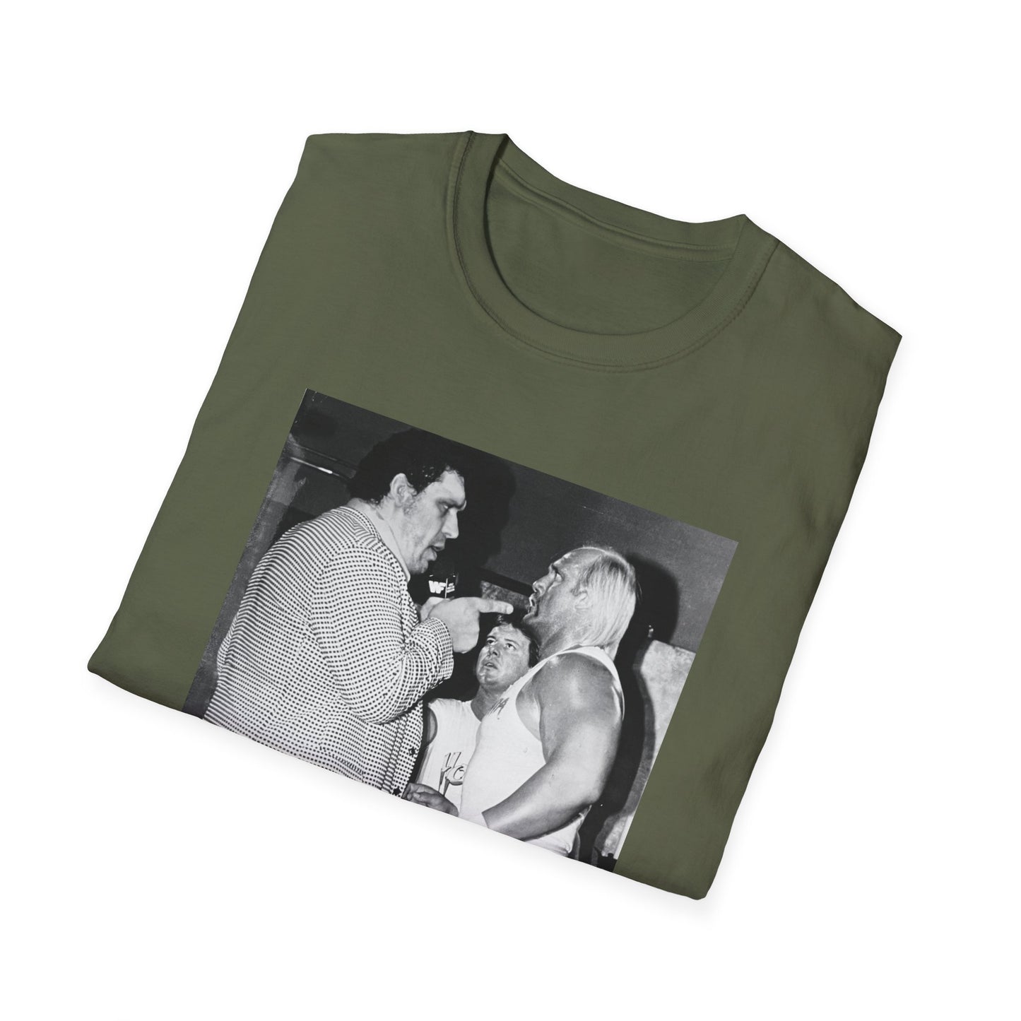 wrestlemania iii hulk v. andre the giant photo tshirt