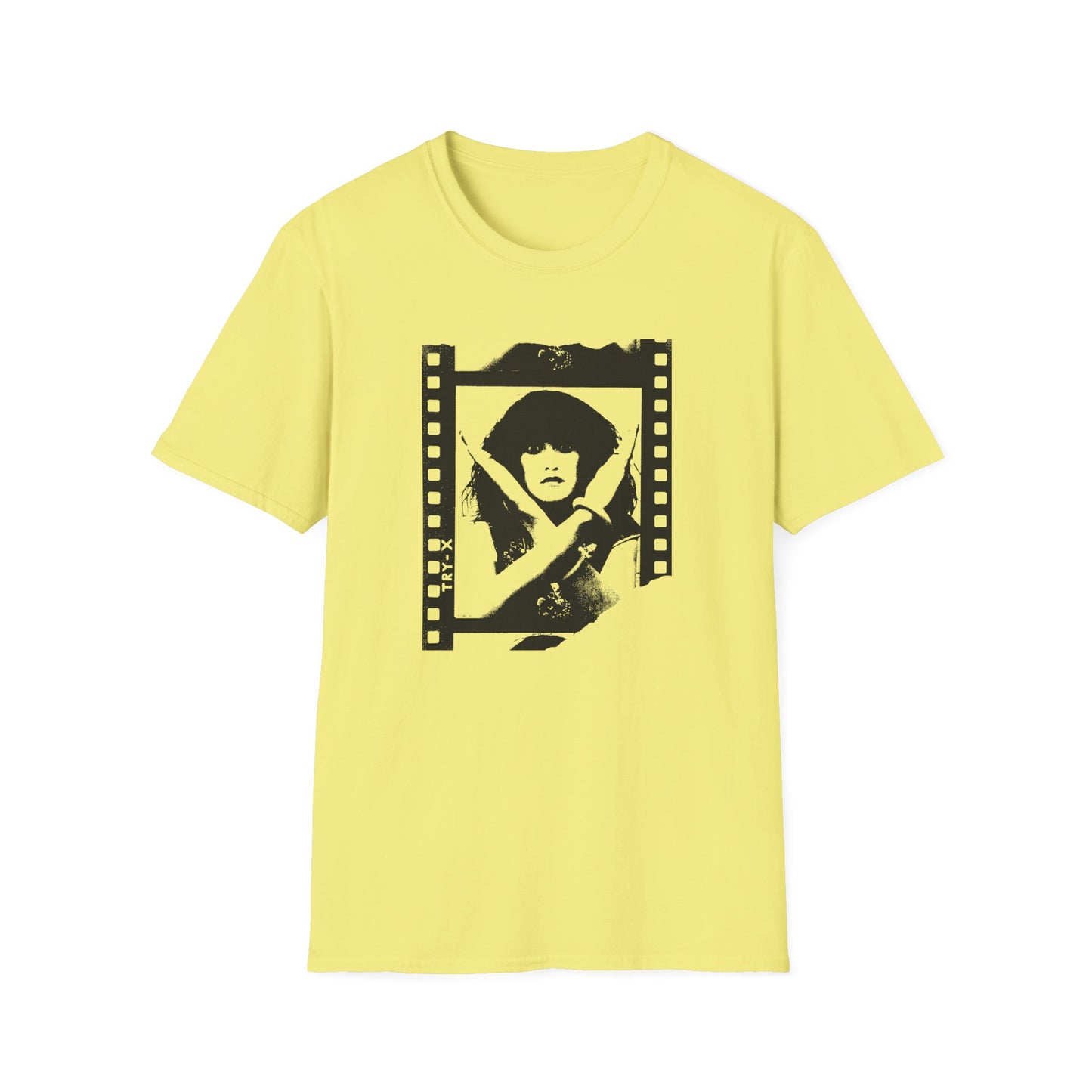 exene cervenka of x film negative photo tshirt