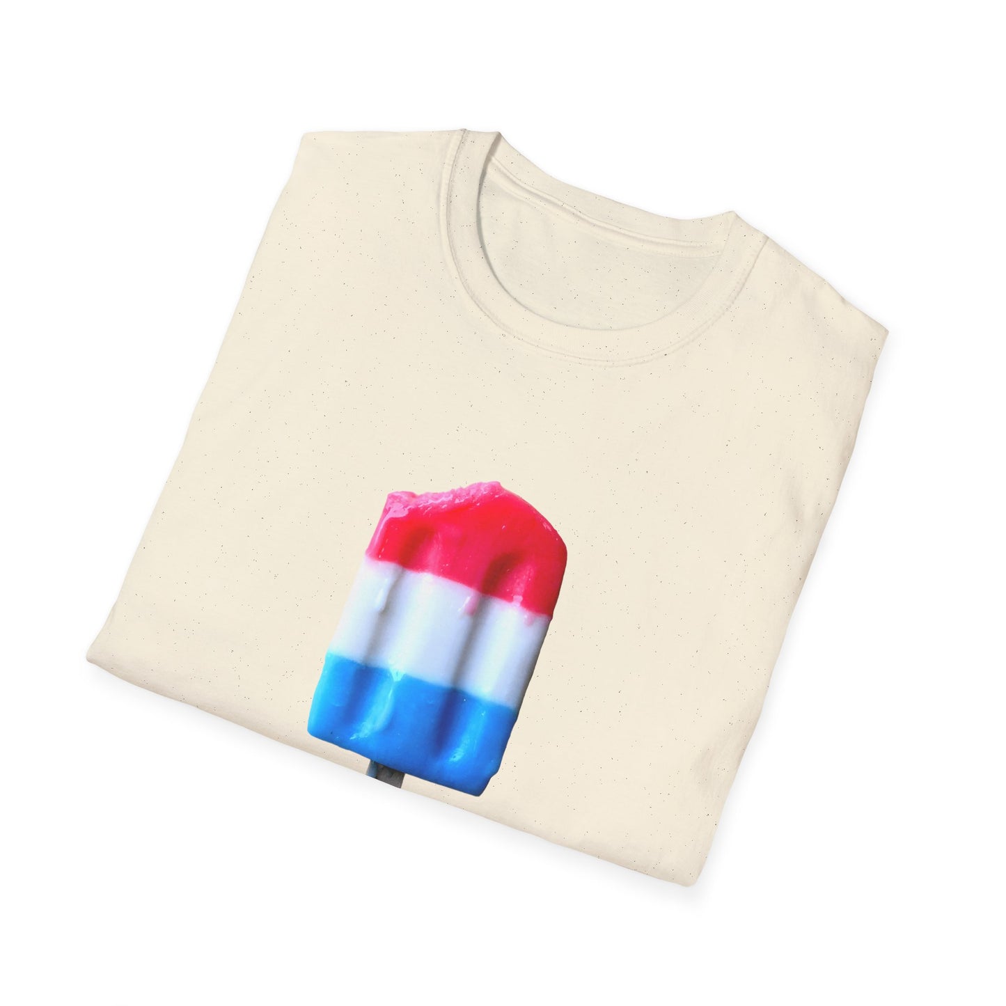 classic red white blue popsicle tshirt