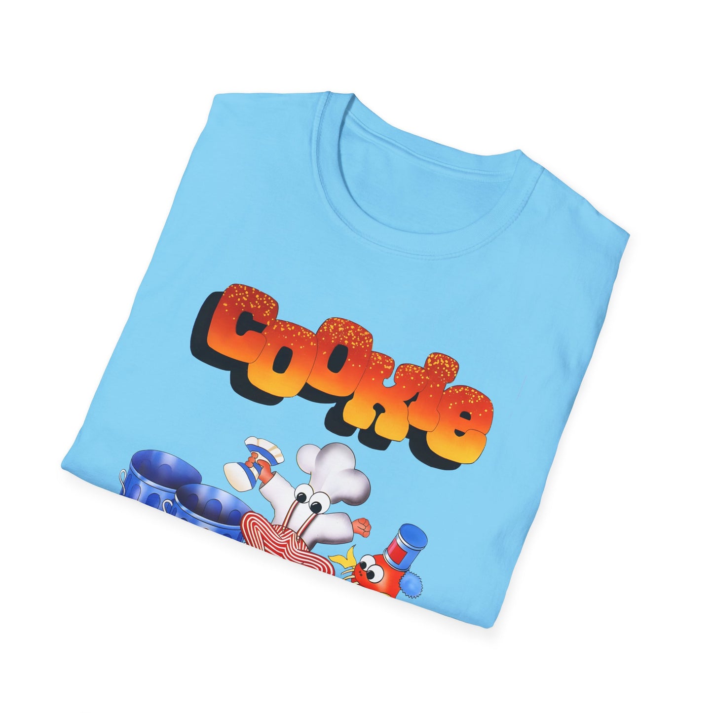 1983 zx spectrum video game cookie tshirt