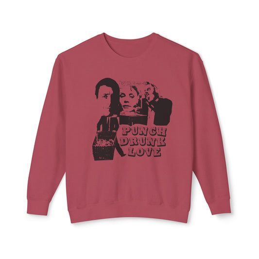 punch drunk love fan art flyer style 100% cotton sweatshirt