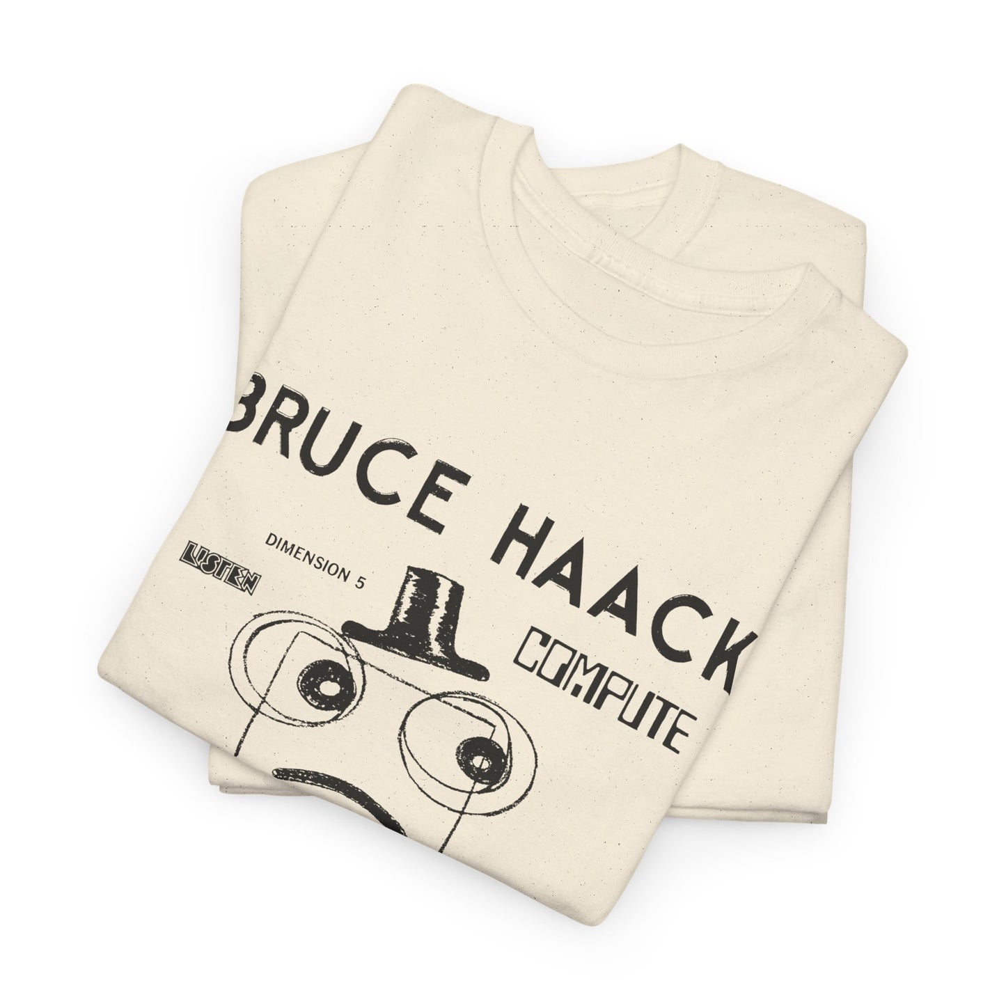bruce haack fan edit tshirt