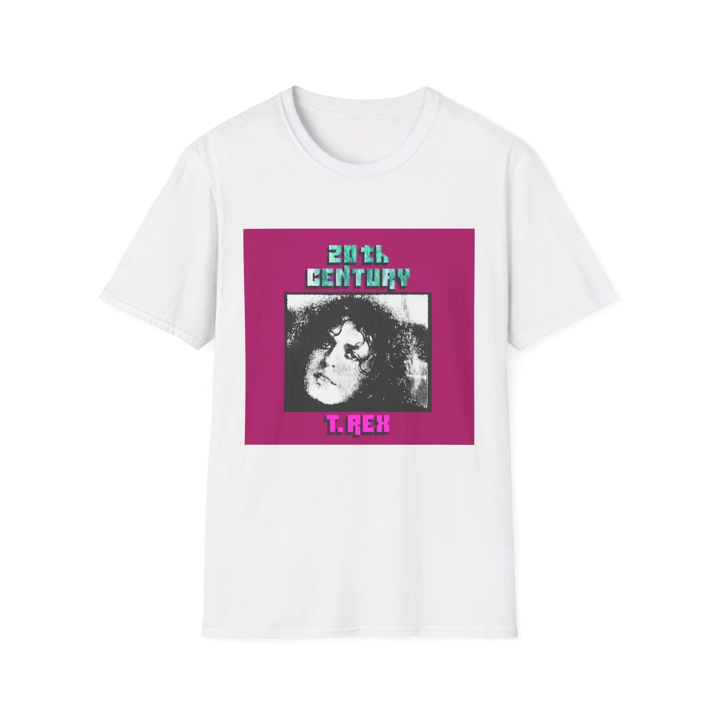 t. rex 1973 20th century alternate colour album tshirt