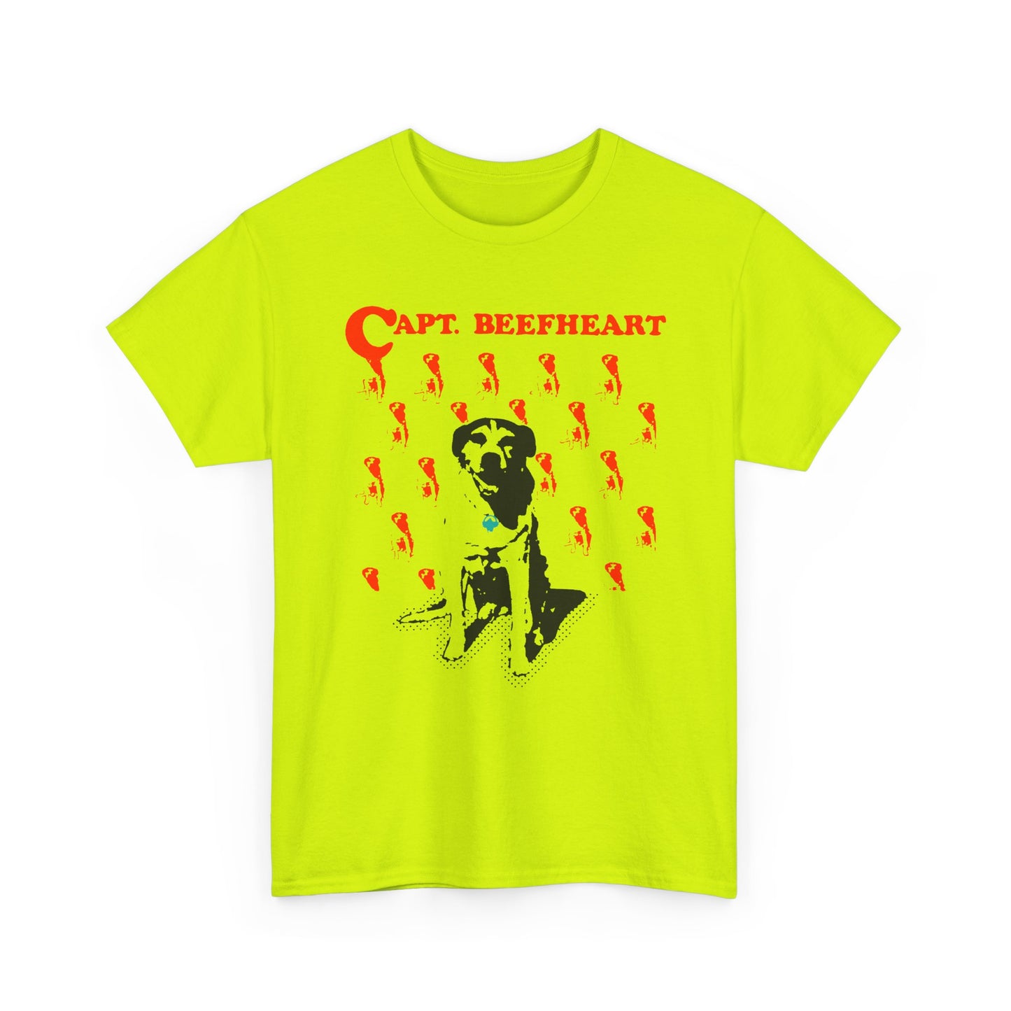 captain beefheart vintage show poster custom fan art edit tshirt