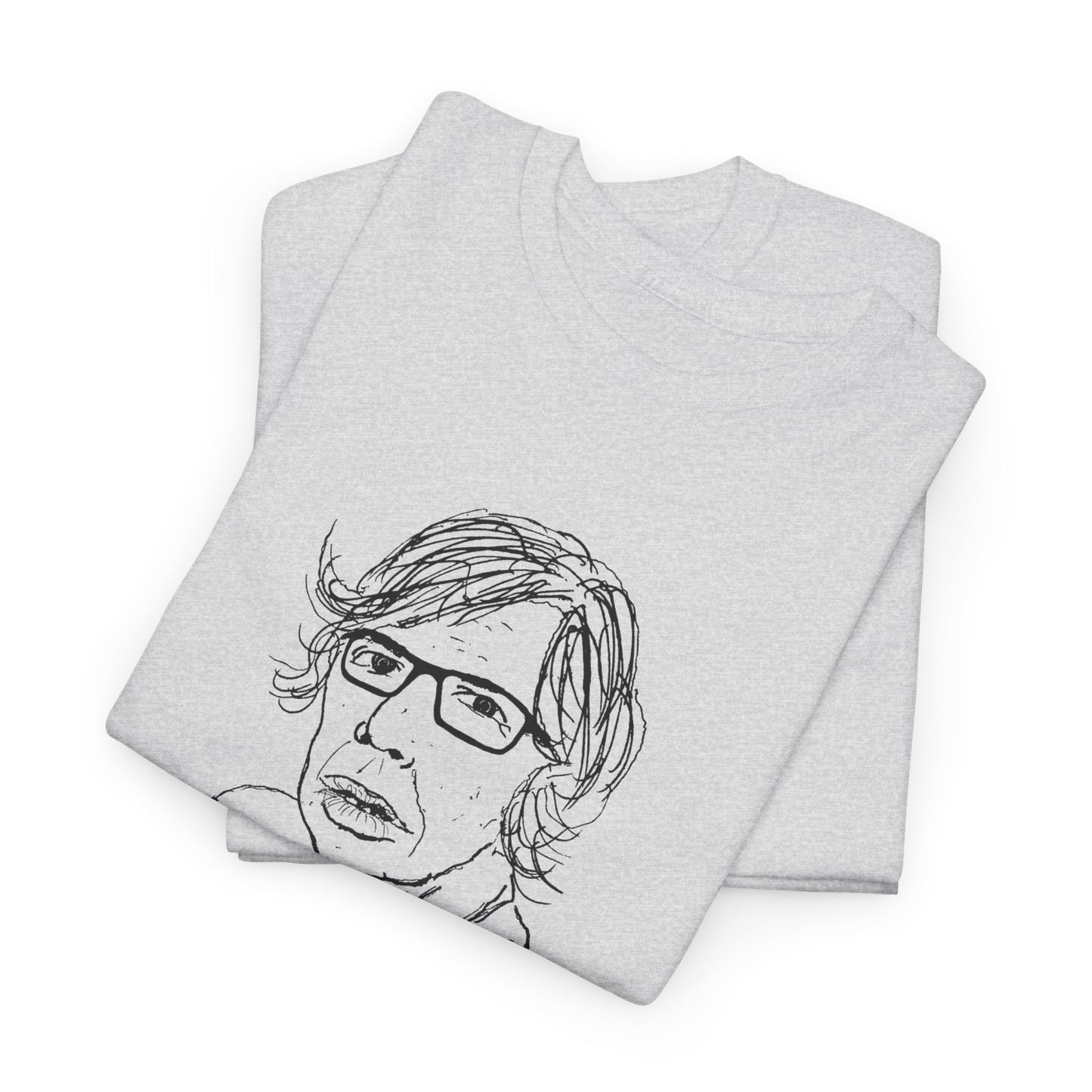original drawing thurston moore tshirt
