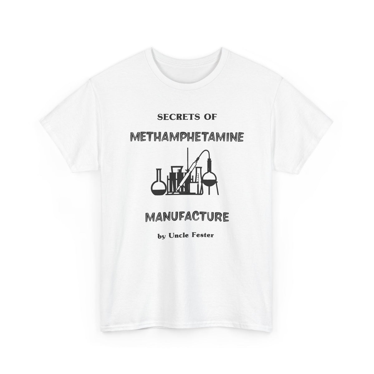 vintage secrets of *** manufacture by uncle fester tshirt