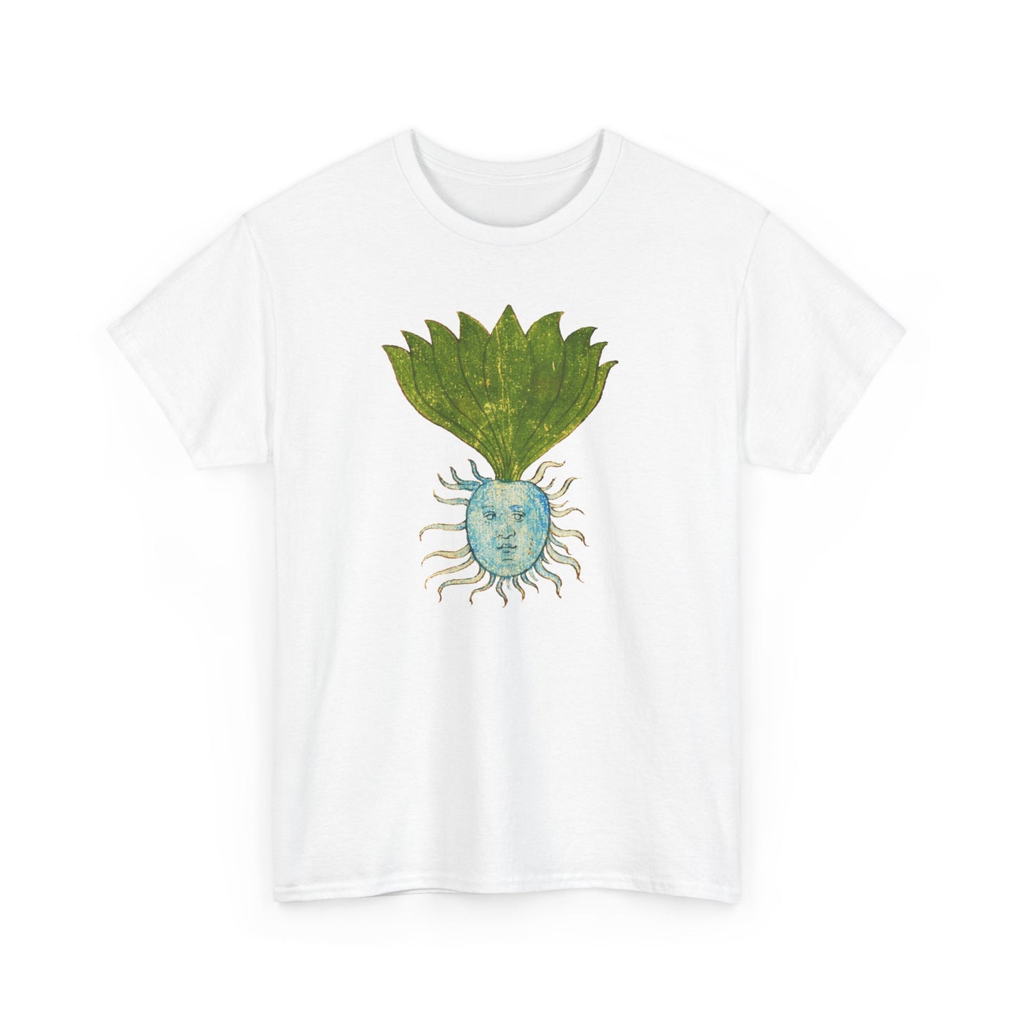 15th century manuscript untitled herbal illustration tshirt