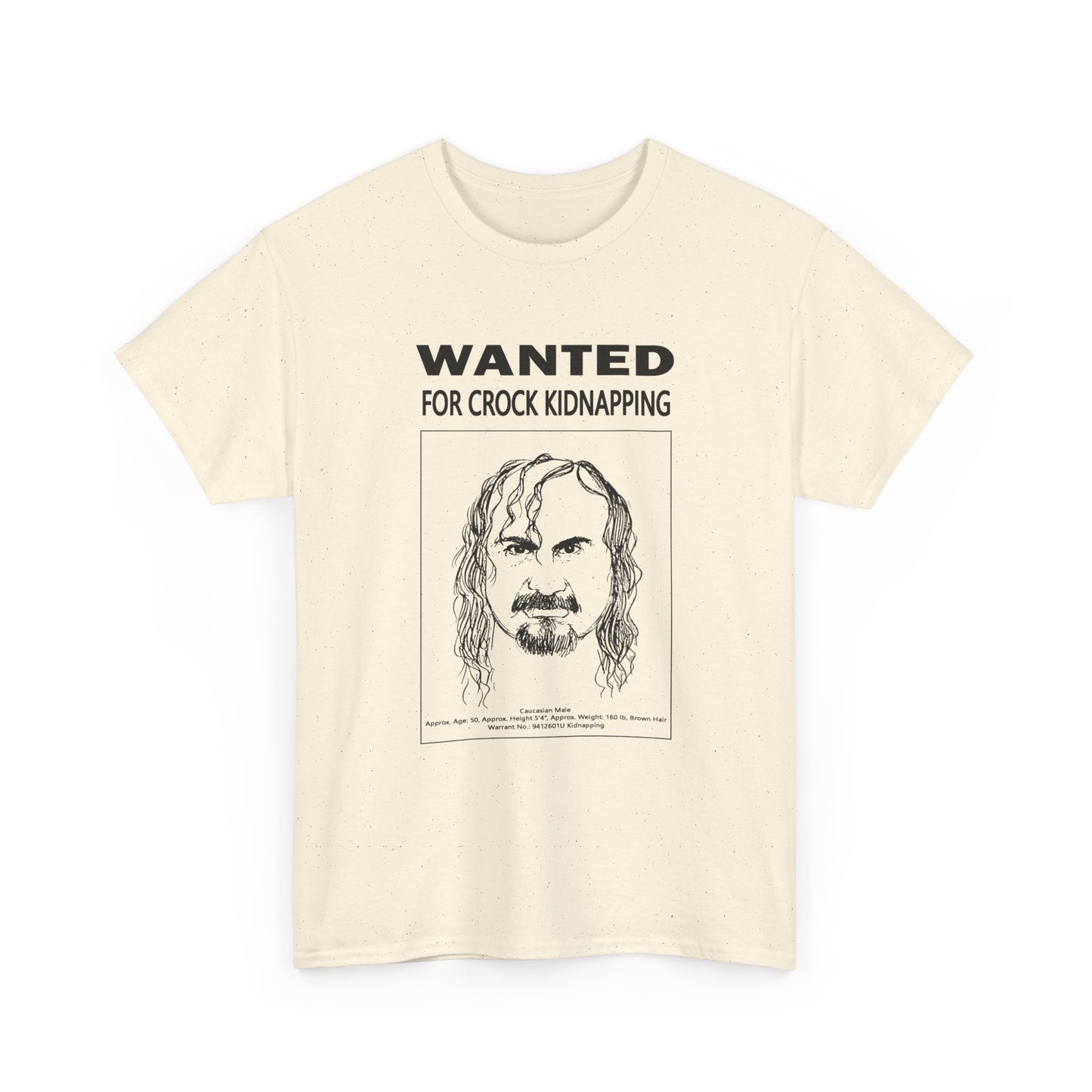 grover cleaver wanted poster from the movie screwed with danny devito, norm macdonald, and david chappelle tshirt