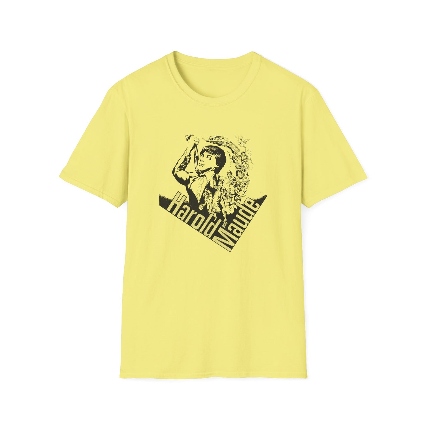 harold maude 1971 vintage design tshirt