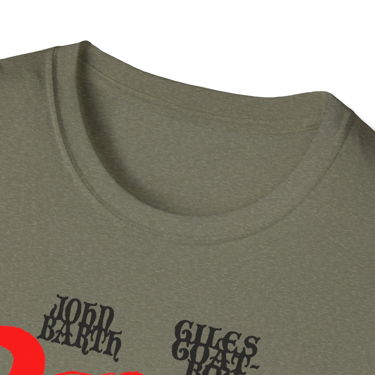 john barth 1966 novel giles goat-boy book cover variant tshirt