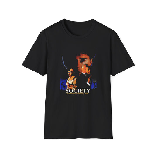 society 1989 movie poster tshirt