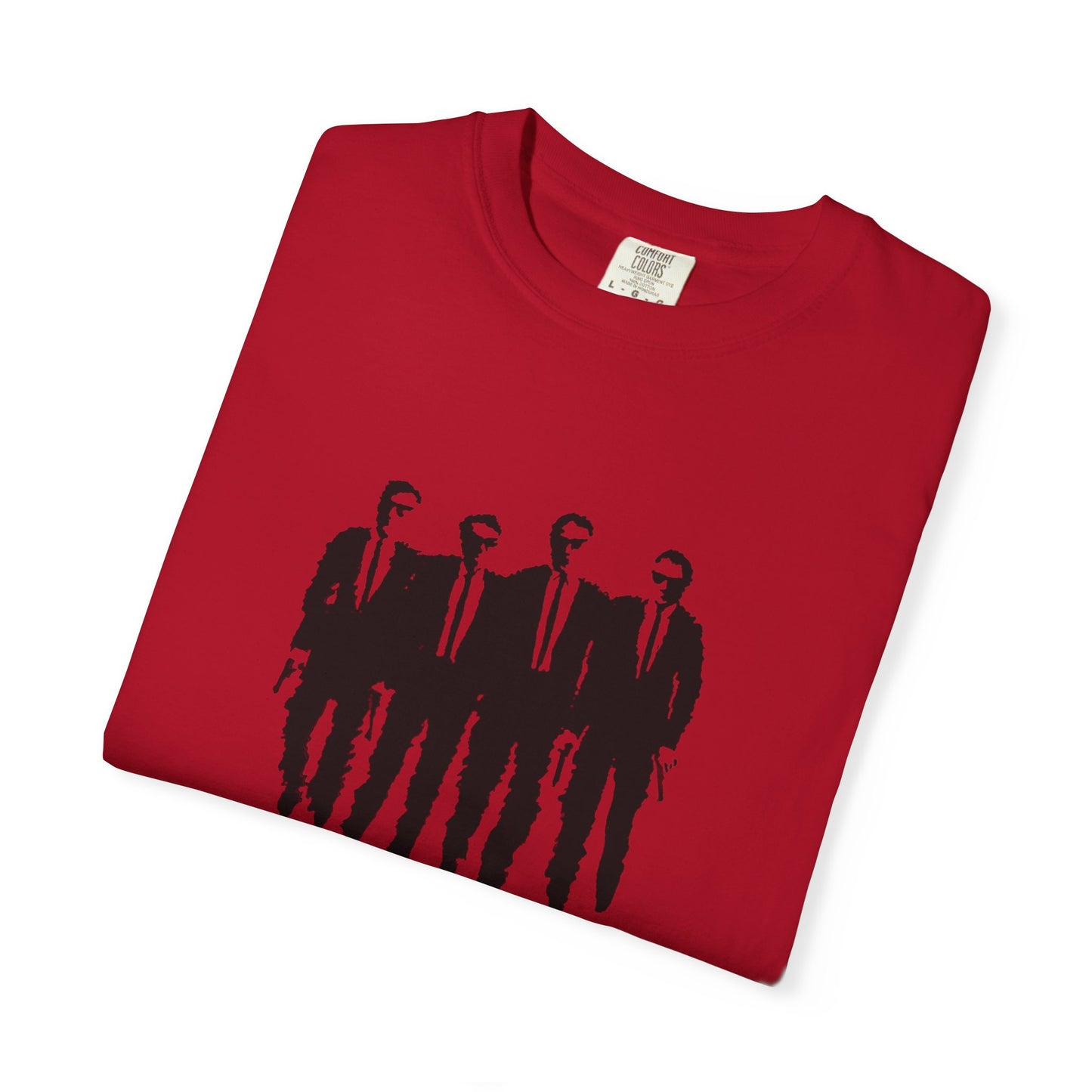 reservoir dogs vhs cover graphic tshirt on comfort colors