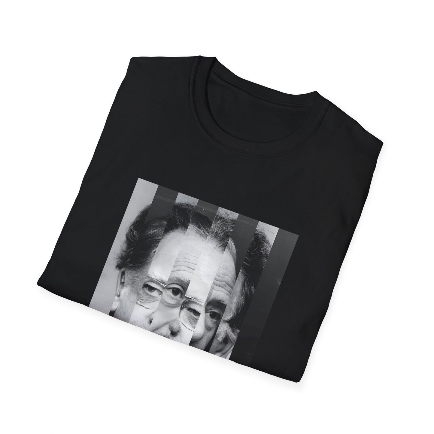 marshall mcluhan's face tshirt