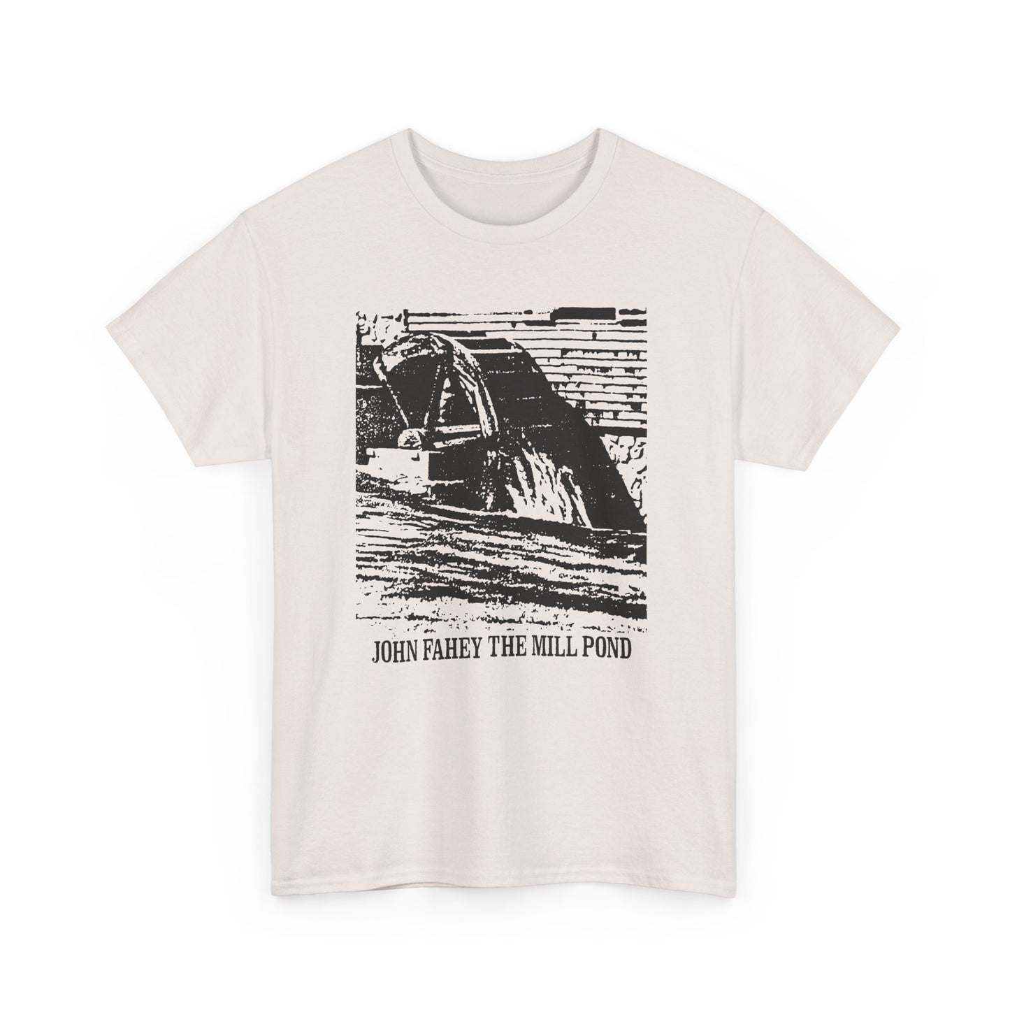 1997 the mill pond by john fahey album cover stretched tshirt