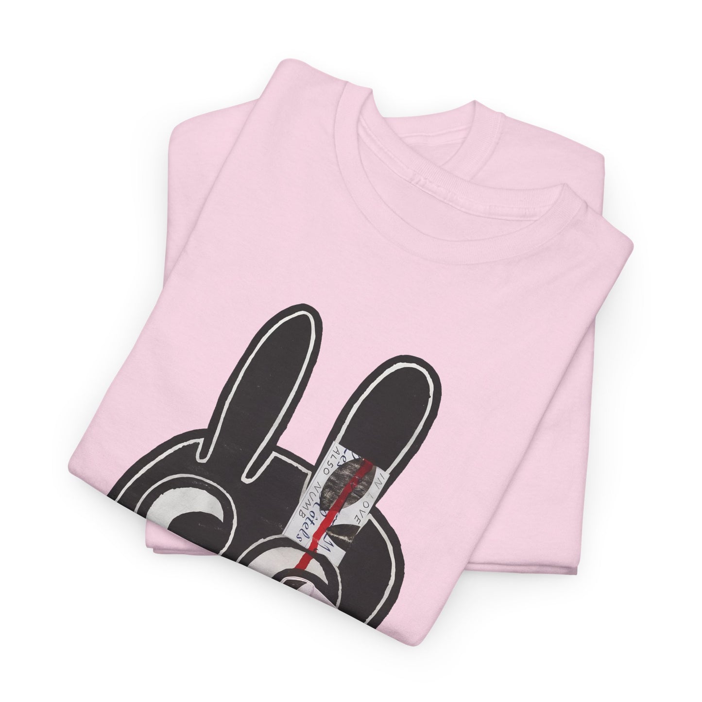 1977 blood by ray johnson reproduction tshirt