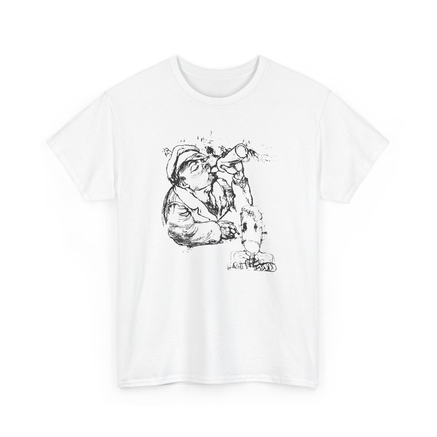 george grosz wodkadrinker and stickmen 1950 illustration tshirt