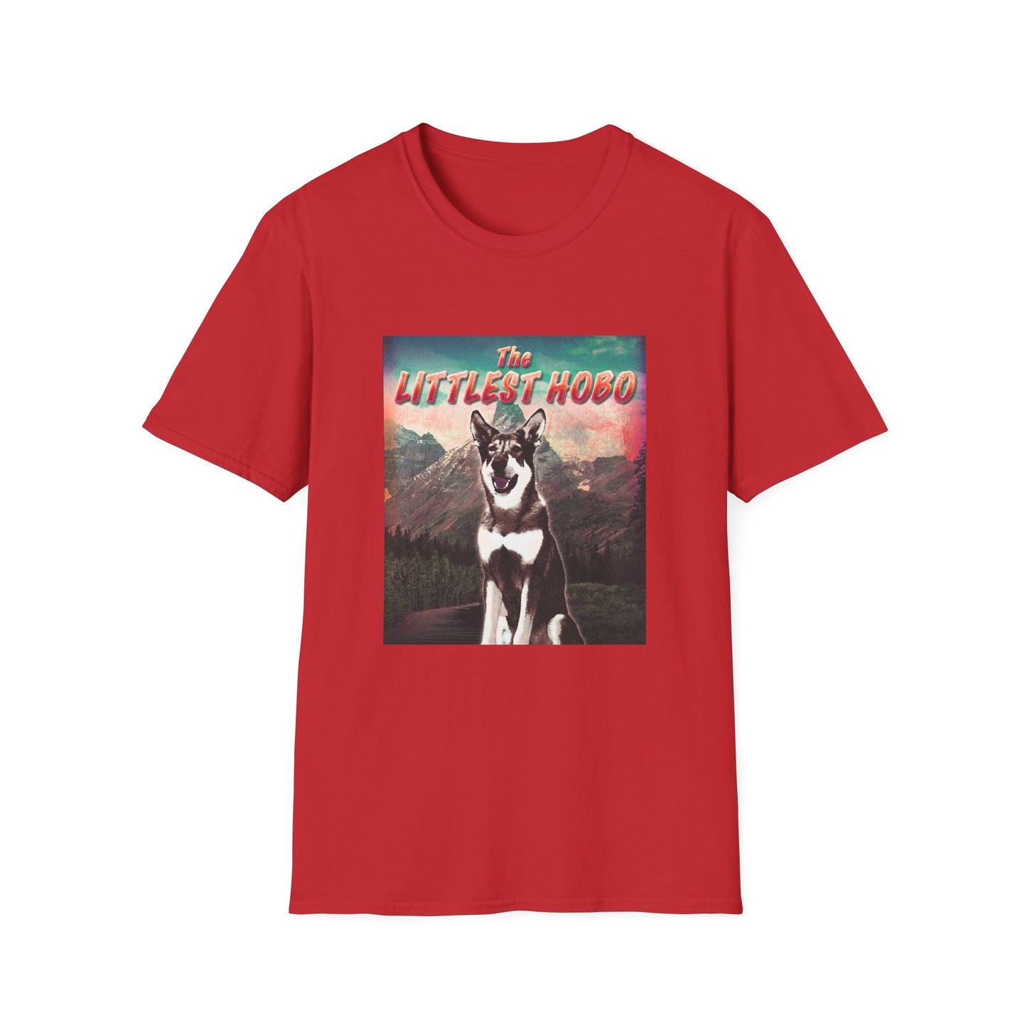 the littlest hobo canadian tv show vintage style tshirt
